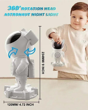 Astronaut Star Galaxy Projector Space Night Light