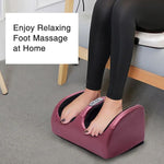 Electric Foot Massager with Heating Therapy & Hot Compression