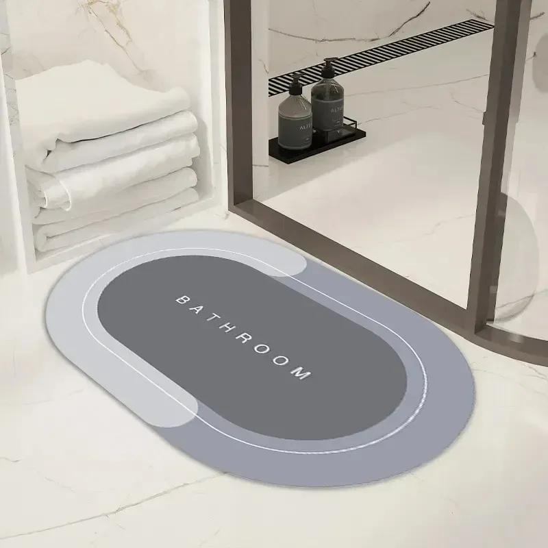 Super Absorbent Quick Dry Non-Slip Bath Mat