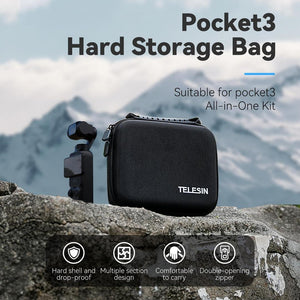 TELESIN Hard Shell Storage Bag For DJI Osmo Pocket 3, 24011501