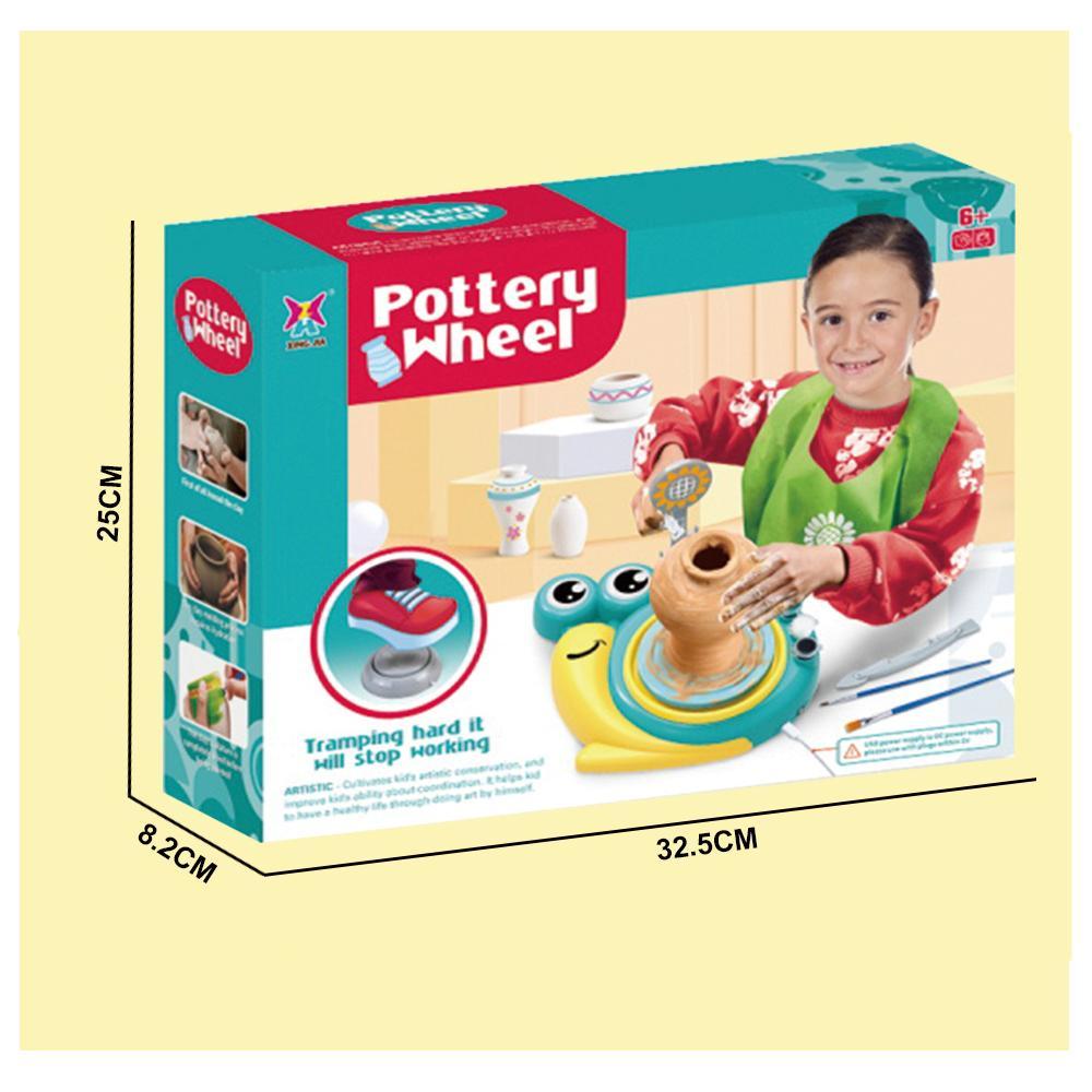 Snail Clay Machine – Fun & Easy Pottery Wheel for Kids (Ages 6+)